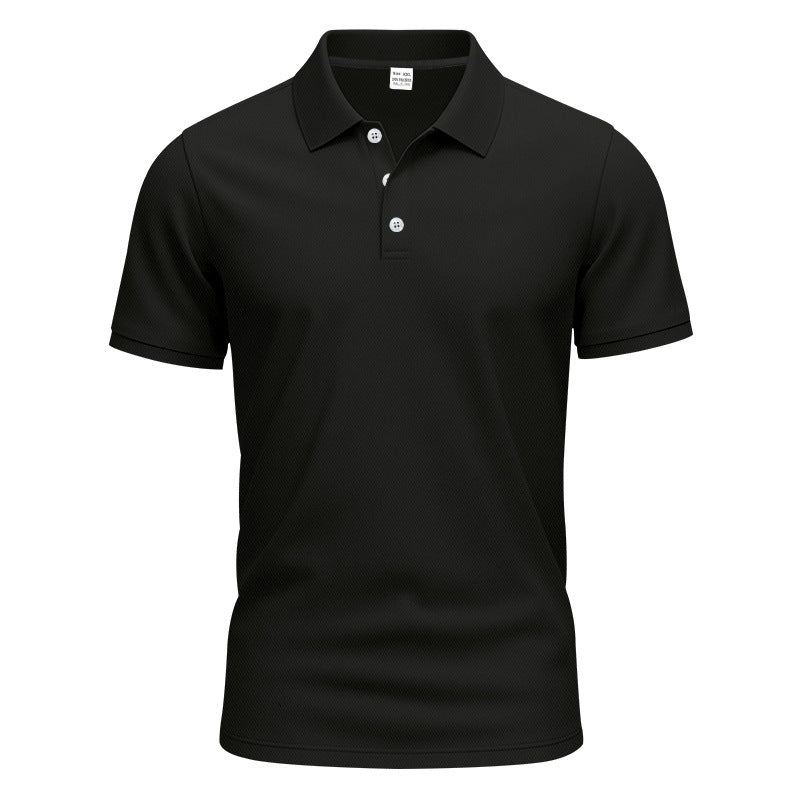 Herren nan atmungsaktives Piqué Poloshirt Kurzarm mit Knopfleiste Nord Taschen