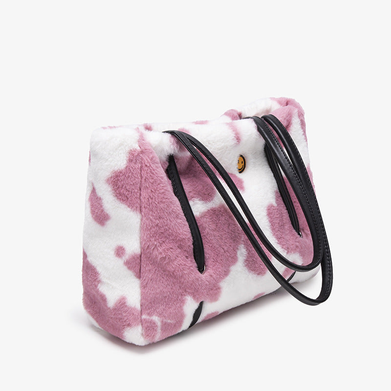 Damen Shopper-Tasche aus strapazierfähigem, weich gepolstertem Material mit trendigem Muster Nord Taschen