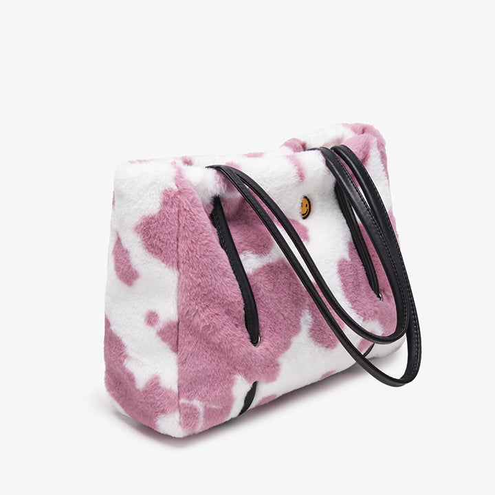 Damen Shopper-Tasche aus strapazierfähigem, weich gepolstertem Material mit trendigem Muster Nord Taschen