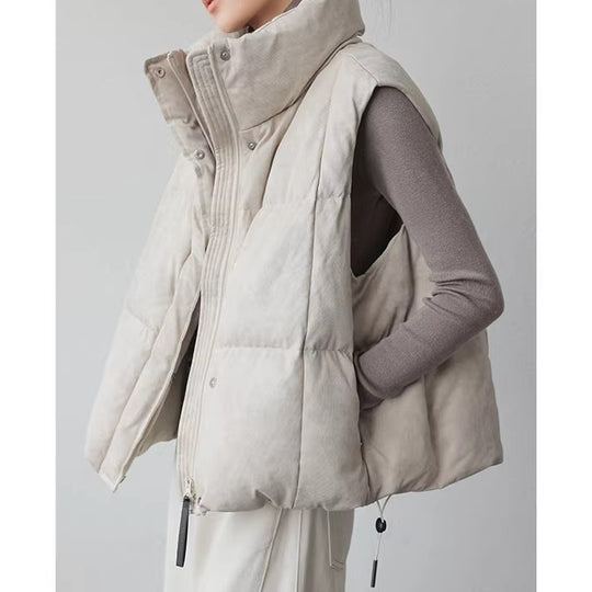 Damen Stylische gesteppte Weste Nord Taschen
