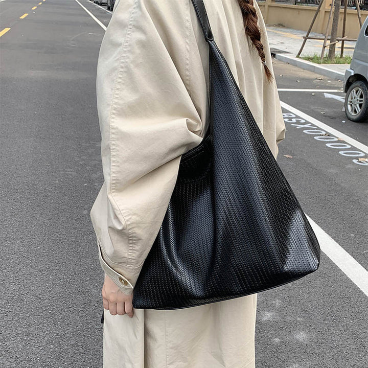 Damen Hobo-Tasche mit strukturiertem Obermaterial Nord Taschen