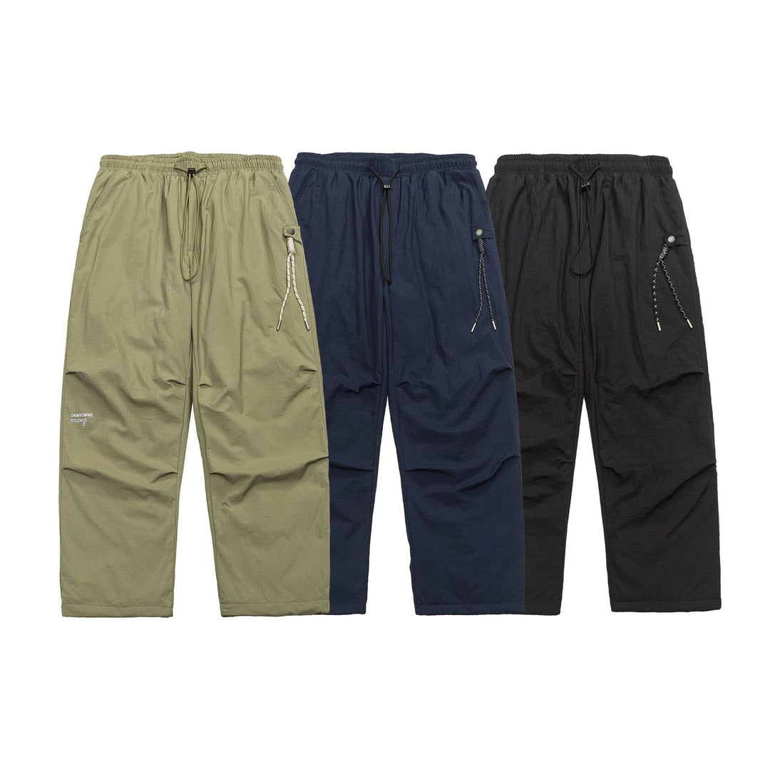 Herren Leichte Ripstop-Cargohose mit elastischem Bund und Utility-Tasche Nord Taschen