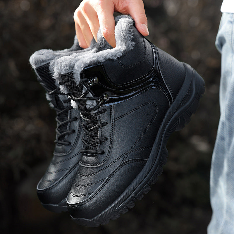 Damen Gefütterte Winter-Trekking‑Stiefelette mit Kunstfellfutter und griffiger Profilsohle Nord Taschen