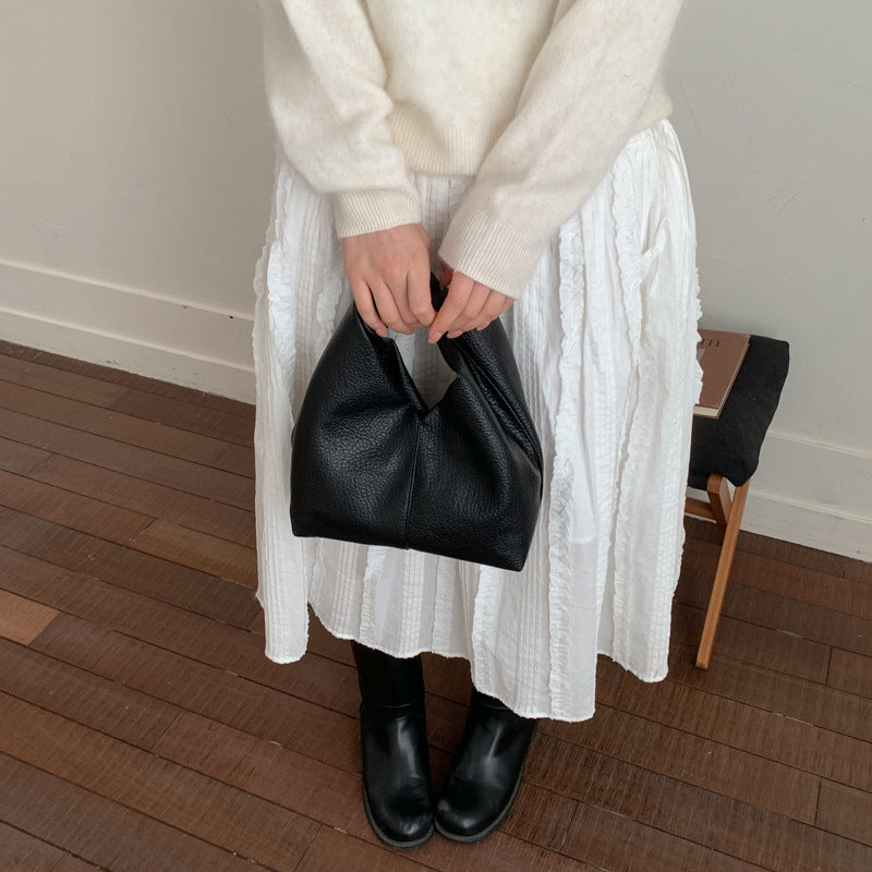 Damen moderne Hobo-Tasche mit innovativem Knoten-Design Nord Taschen