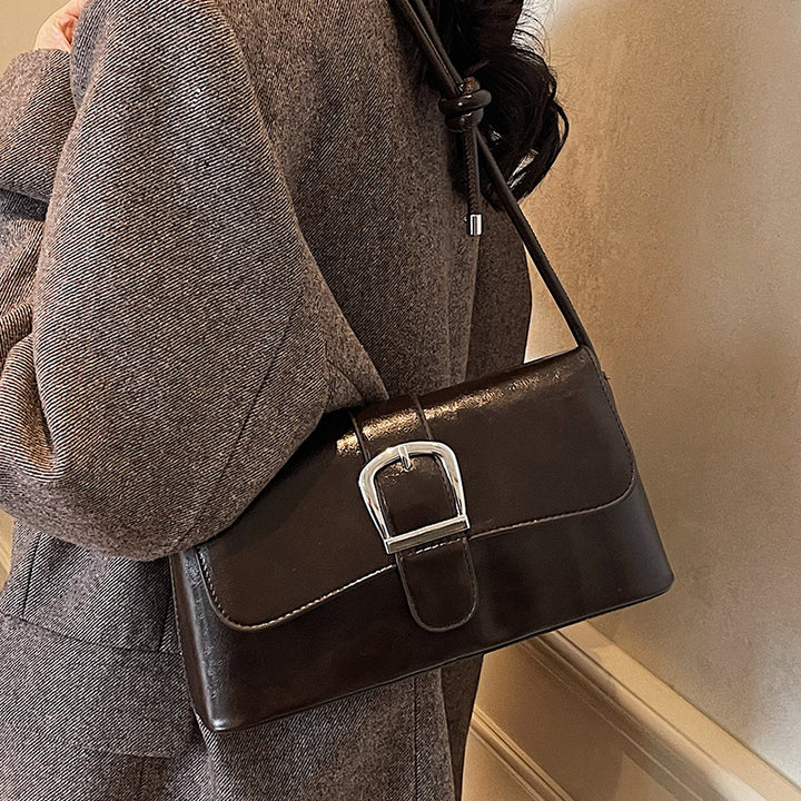 Damen modische Umhängetasche mit klassischem Schnallenverschluss Nord Taschen