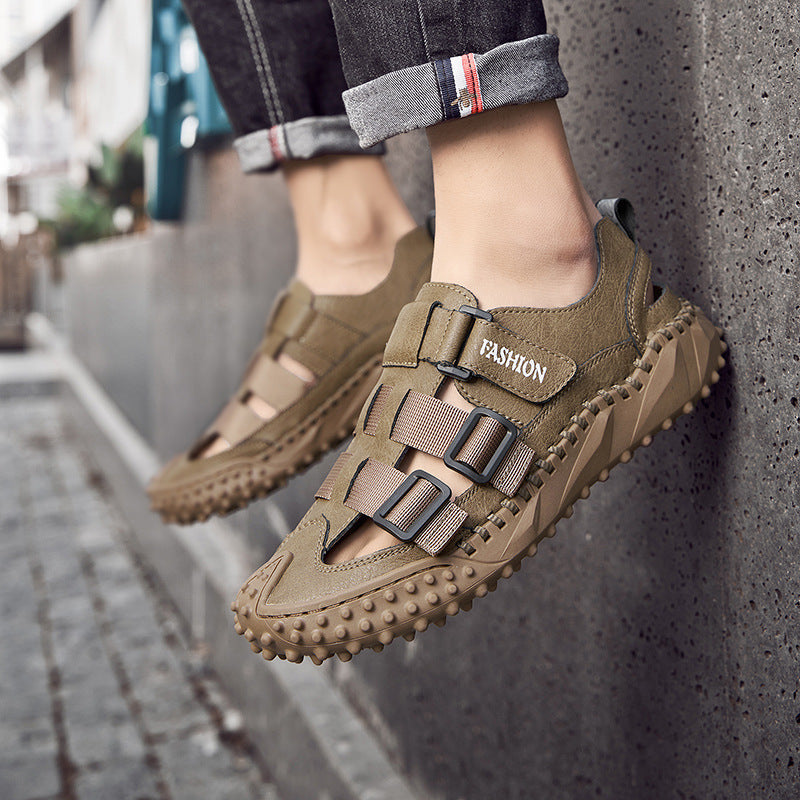 Herren Sportliche Freizeitsandalen mit verstellbaren Riemen und rutschfester Sohle Nord Taschen