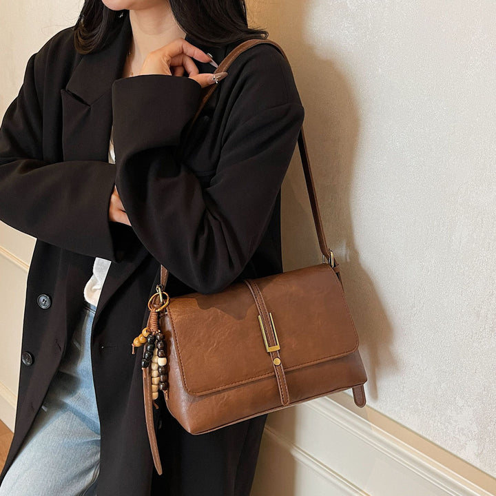 Damen Umhängetasche mit elegantem Verschluss Nord Taschen