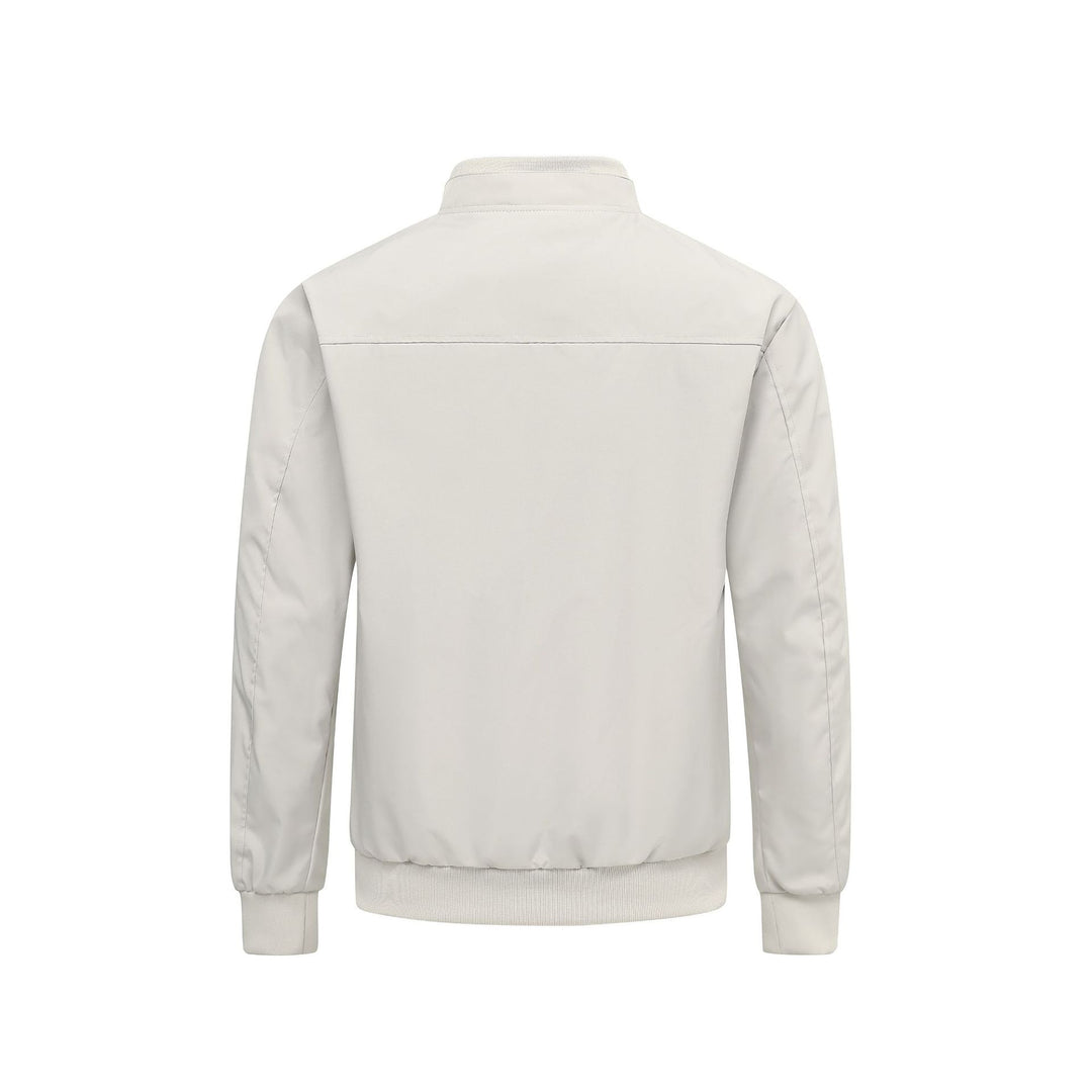 Herren Leichter Nylon-Bomber mit Rippbündchen Stehkragen und atmungsaktivem Meshfutter Nord Taschen