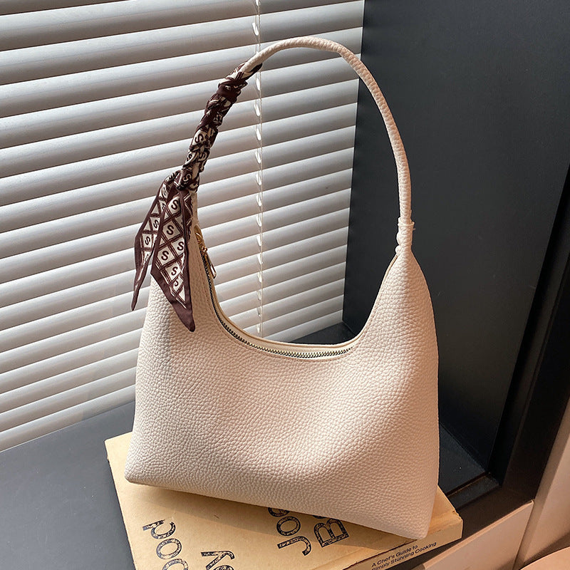 Damen elegante Handtasche mit herausnehmbarem Halstuch Nord Taschen