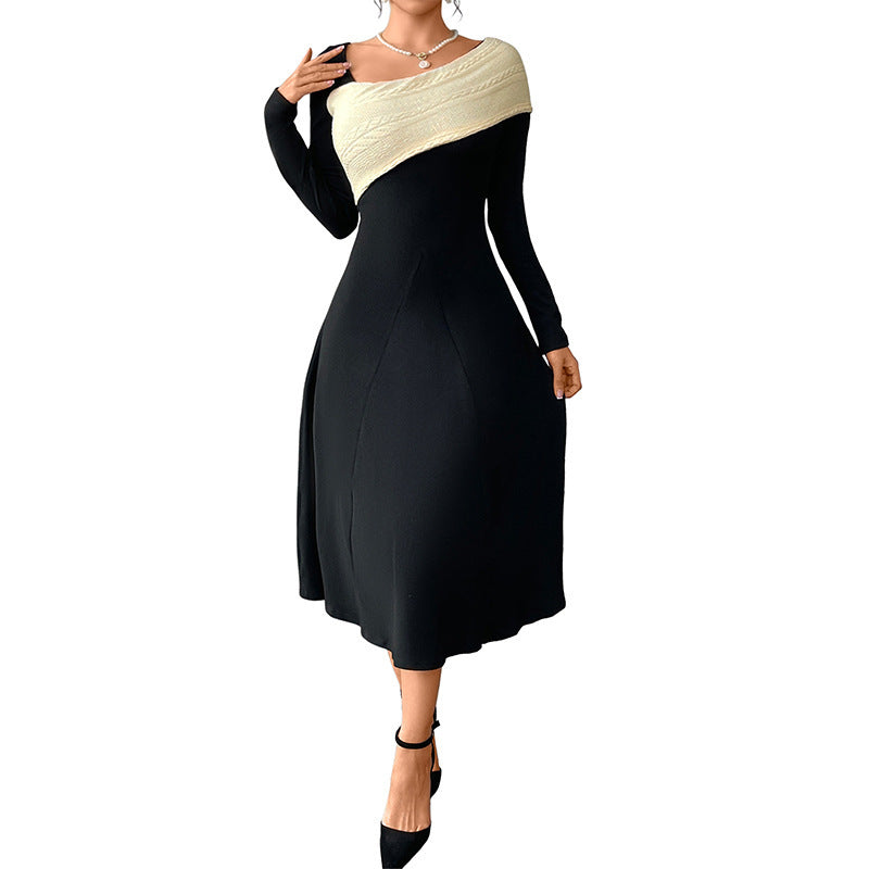 Damen Elegantes Maxikleid mit schulterfreier Optik Nord Taschen