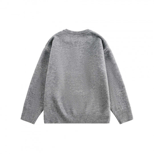 Unisex Boxy-Feinstrickpullover mit halber Henley‑Öffnung, Rundhals und gerippten Abschlüssen Nord Taschen