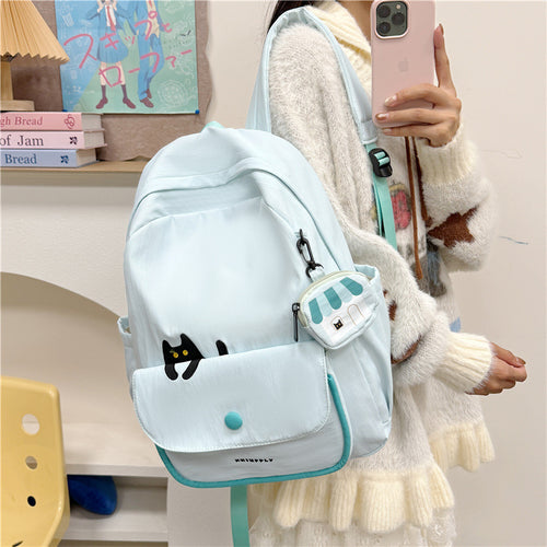 Damen Rucksack mit charmantem Tiermotiv und praktischen Organizerfächern Nord Taschen