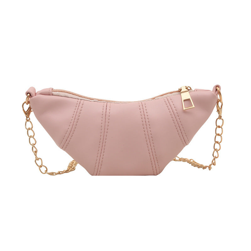 Damen elegante Umhängetasche mit stilvollem Kettenakzent Nord Taschen