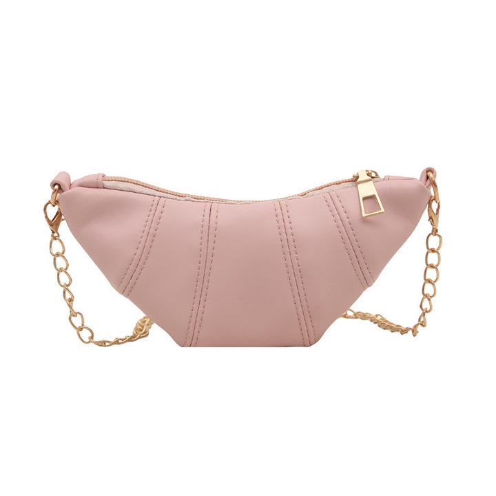 Damen elegante Umhängetasche mit stilvollem Kettenakzent Nord Taschen