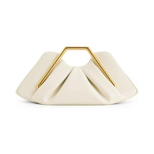 Damen Designer Clutch mit innovativem Drapé Nord Taschen