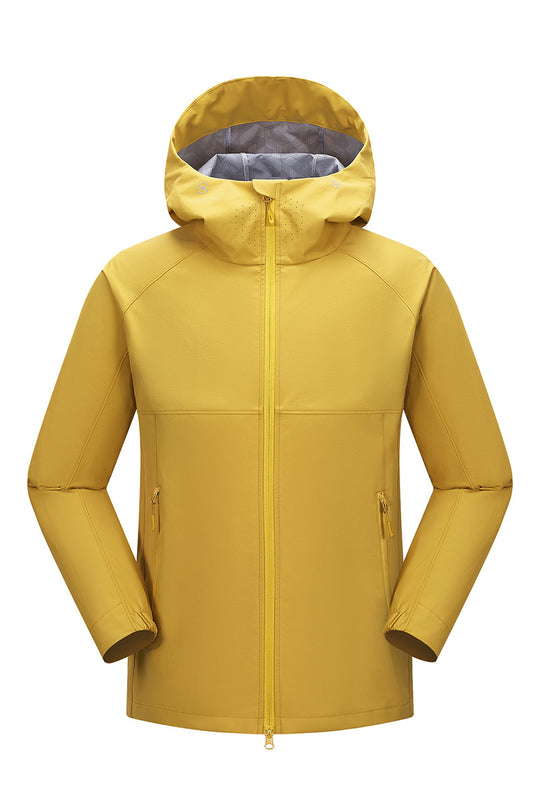 Herren Wetterfeste Softshelljacke mit Atmungsaktivem Futter