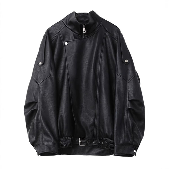 Damen Stilvolle Lederjacke Nord Taschen