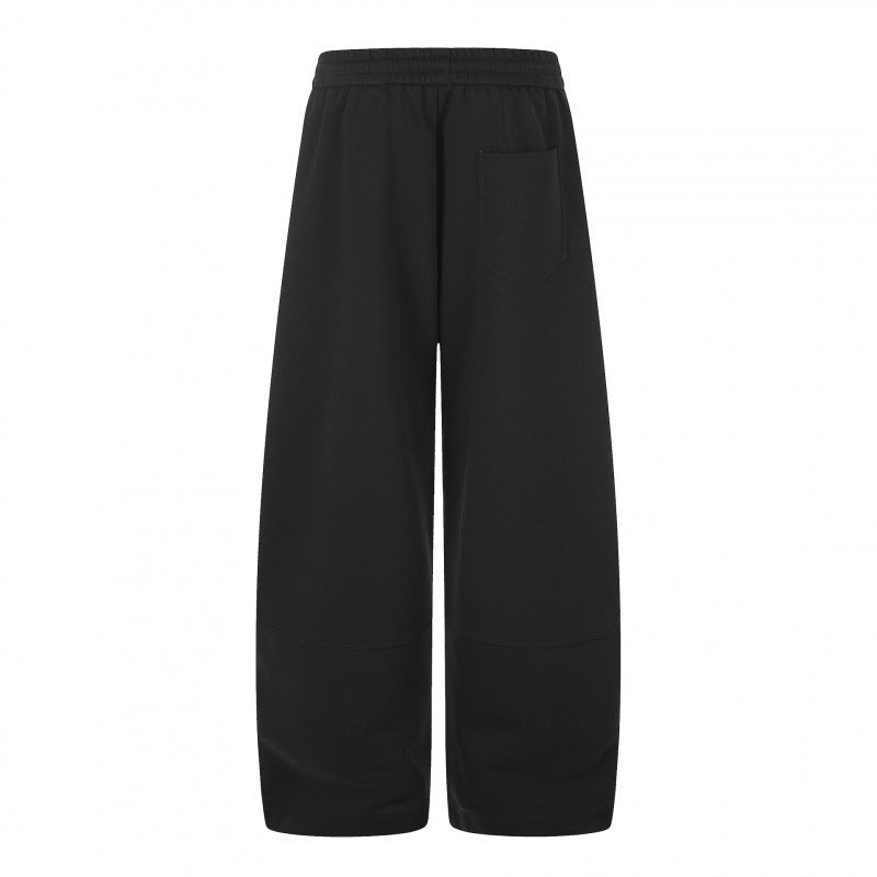 Damen Weite Culotte-Sweathose mit hohem Bund, Tunnelzug und verkürzter Länge Nord Taschen
