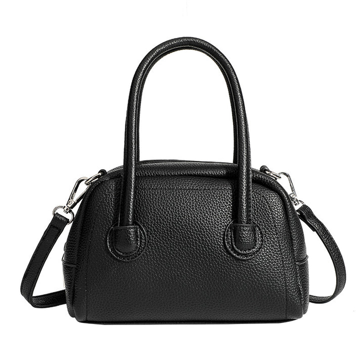Damen strukturierte Handtasche mit abnehmbarem Schulterriemen Nord Taschen