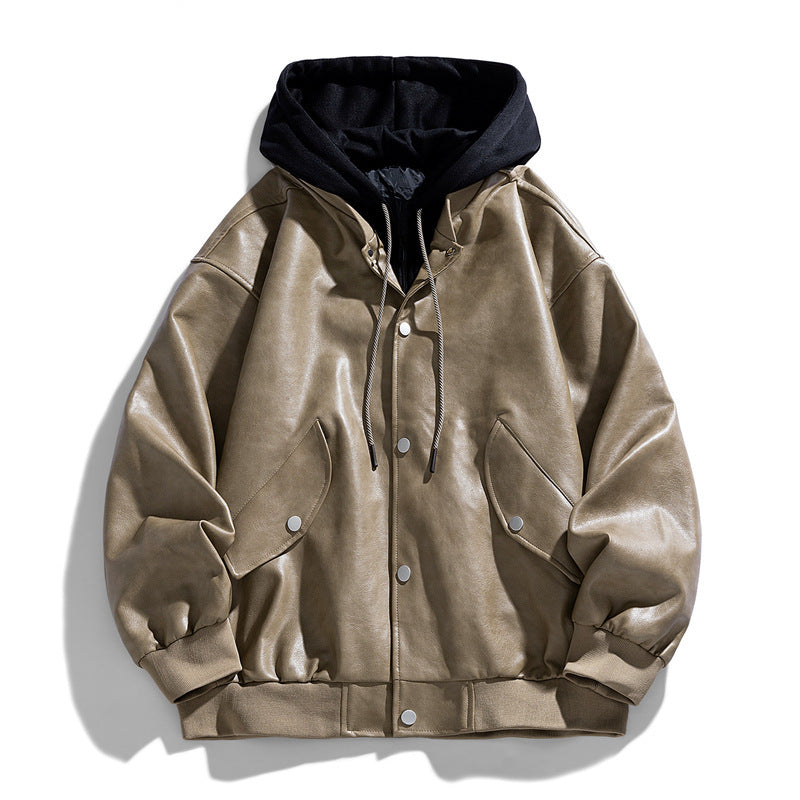 Damen Modische Kunstlederjacke Nord Taschen