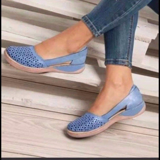 Damen Bequeme und luftige Freizeitschuhe mit durchbrochenem Design Nord Taschen
