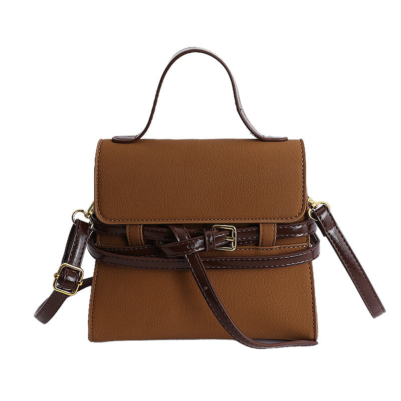 Damen Handtasche mit abnehmbarem Schultergurt und elegantem Gürtel Nord Taschen