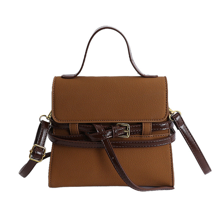 Damen Handtasche mit abnehmbarem Schultergurt und elegantem Gürtel Nord Taschen