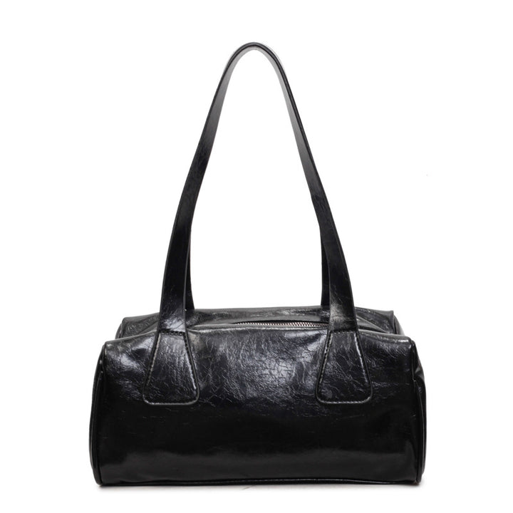 Damen Handtasche mit eleganter glänzender Oberfläche und praktischen Fächern Nord Taschen