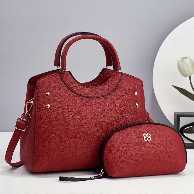 Damen Designer Handtasche mit abnehmbarer Kosmetiktasche Nord Taschen