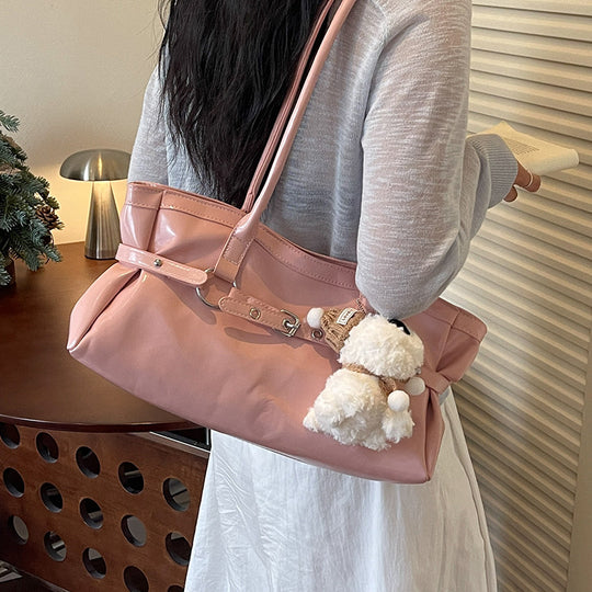 Damen elegante Handtasche mit praktischem Reißverschluss Nord Taschen