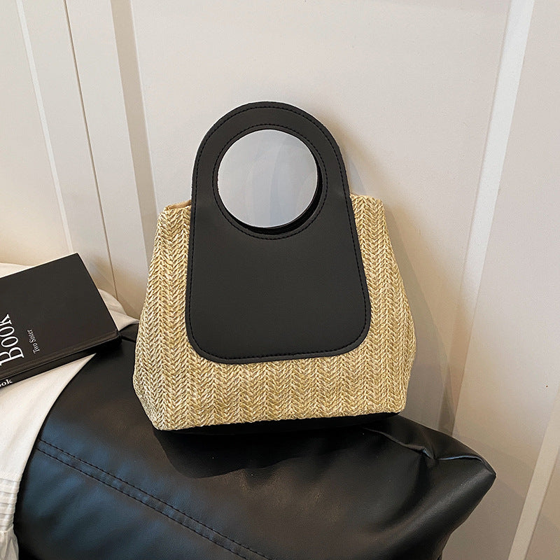 Damen handgeknüpfte Tragetasche mit elegantem Griff Nord Taschen