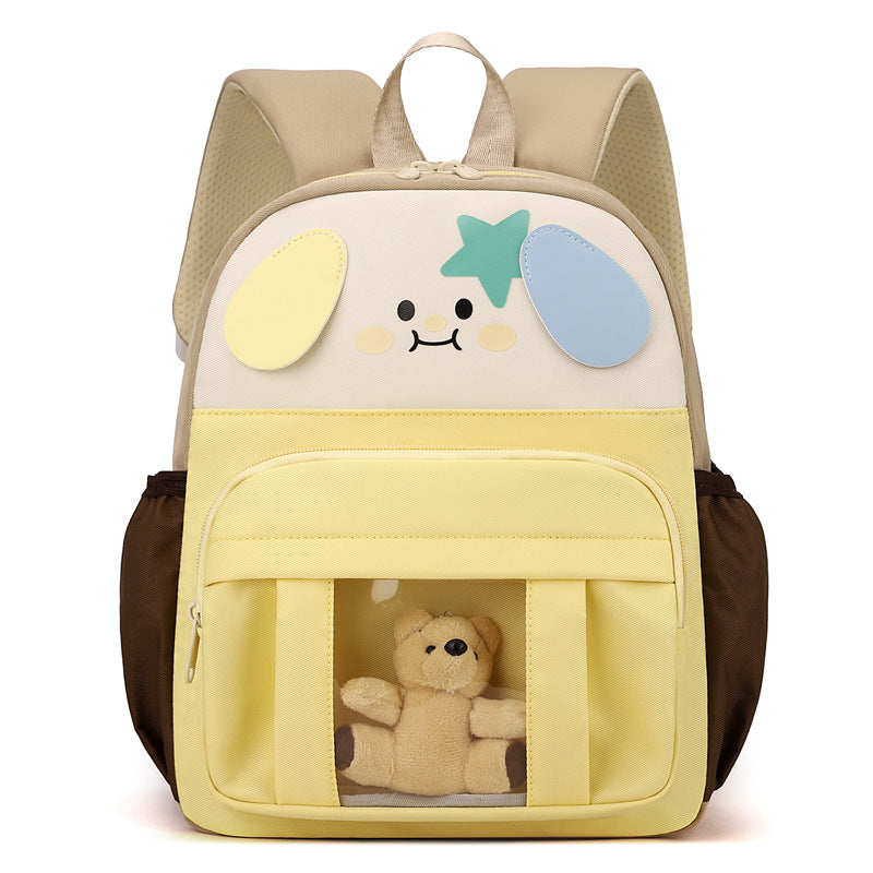 Damen Rucksack mit verspieltem Tiermotiv und transparentem Sichtfenster Nord Taschen