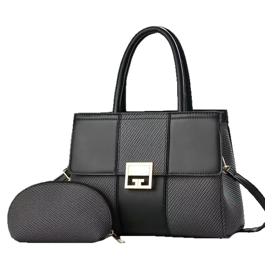 Damen elegante Handtasche mit abnehmbarer Kosmetiktasche Nord Taschen