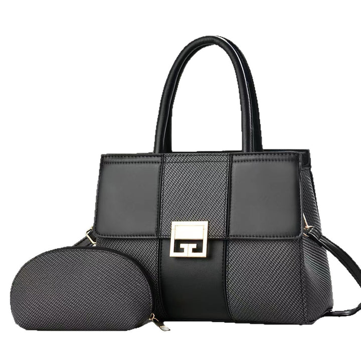 Damen elegante Handtasche mit abnehmbarer Kosmetiktasche Nord Taschen