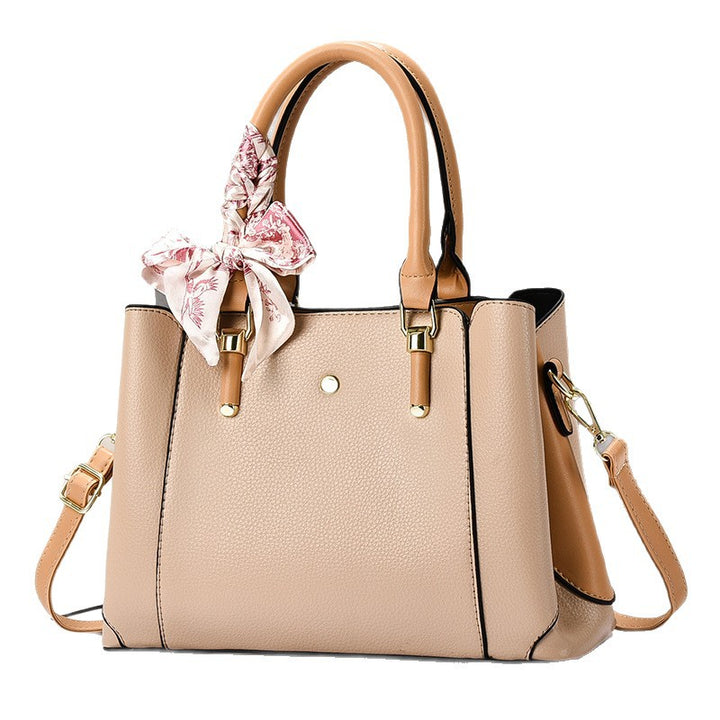 Damen modische Handtasche mit verspieltem Schleifenakzent Nord Taschen