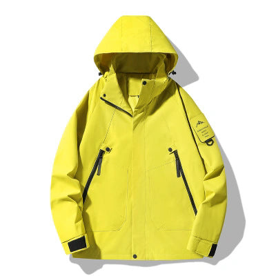 Damen Wasserabweisende Softshell-Funktionsjacke mit verstellbarer Kapuze, winddichter Membran und schrägen Reißverschlusstaschen Nord Taschen