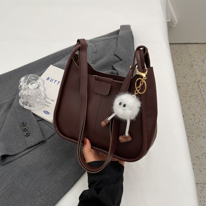 Damen modische Hobo-Handtasche mit charmantem Zubehör Nord Taschen