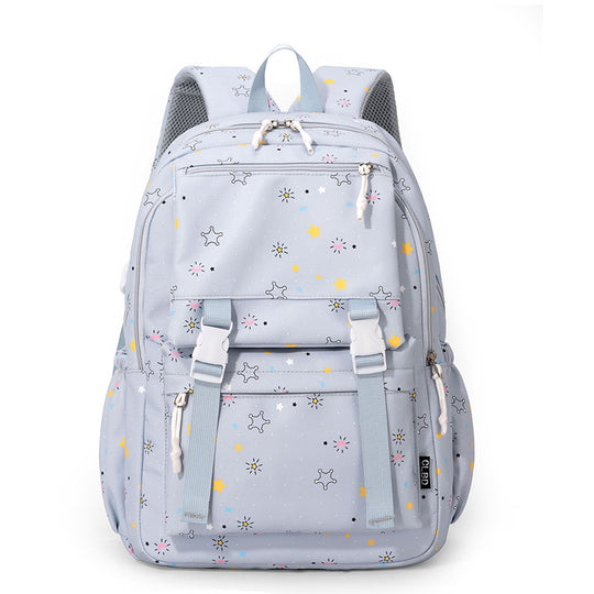 Damen Rucksack mit funkelndem Sternenmotiv und durchdachter Fächerorganisation Nord Taschen