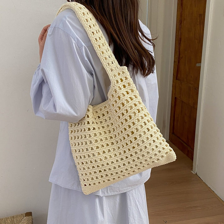 Damen Makramee Strandtasche Nord Taschen