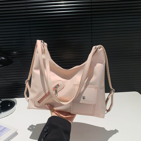 Damen modische Umhängetasche mit praktischem Reißverschluss und abnehmbarem Schultergurt Nord Taschen