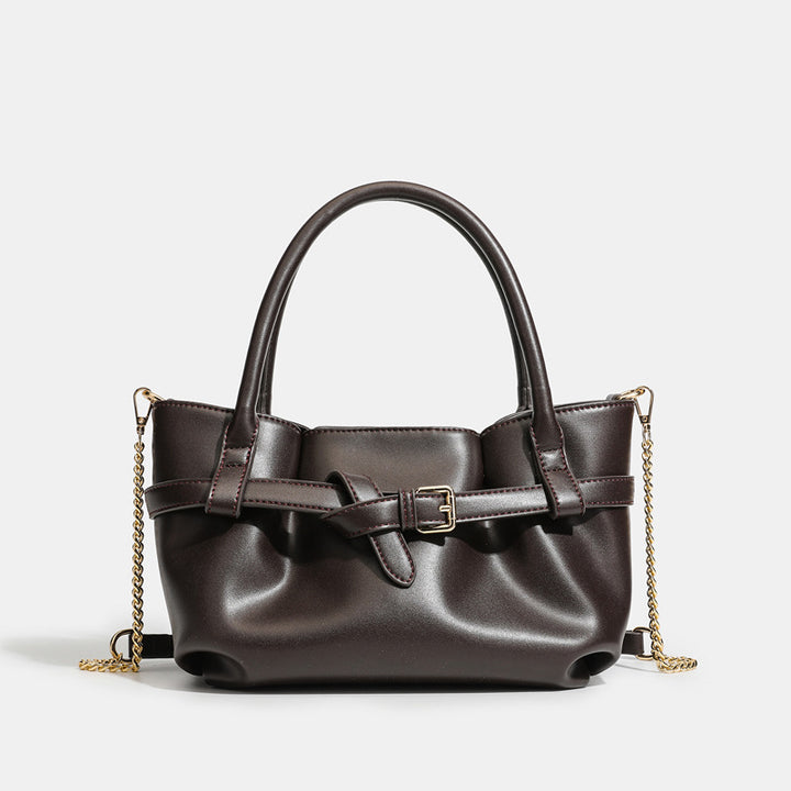 Damen Designer Handtasche mit abnehmbarem Schulterriemen Nord Taschen