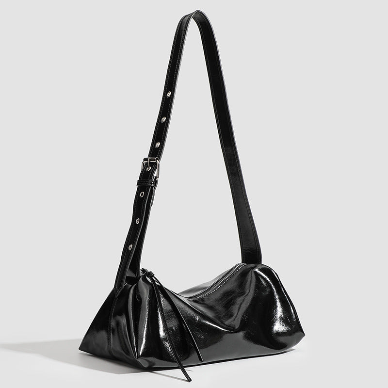 Damen modische Umhängetasche mit elegantem Drapé Nord Taschen