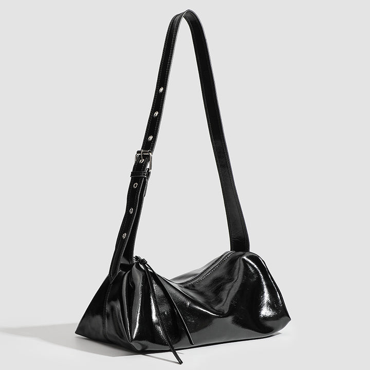 Damen modische Umhängetasche mit elegantem Drapé Nord Taschen