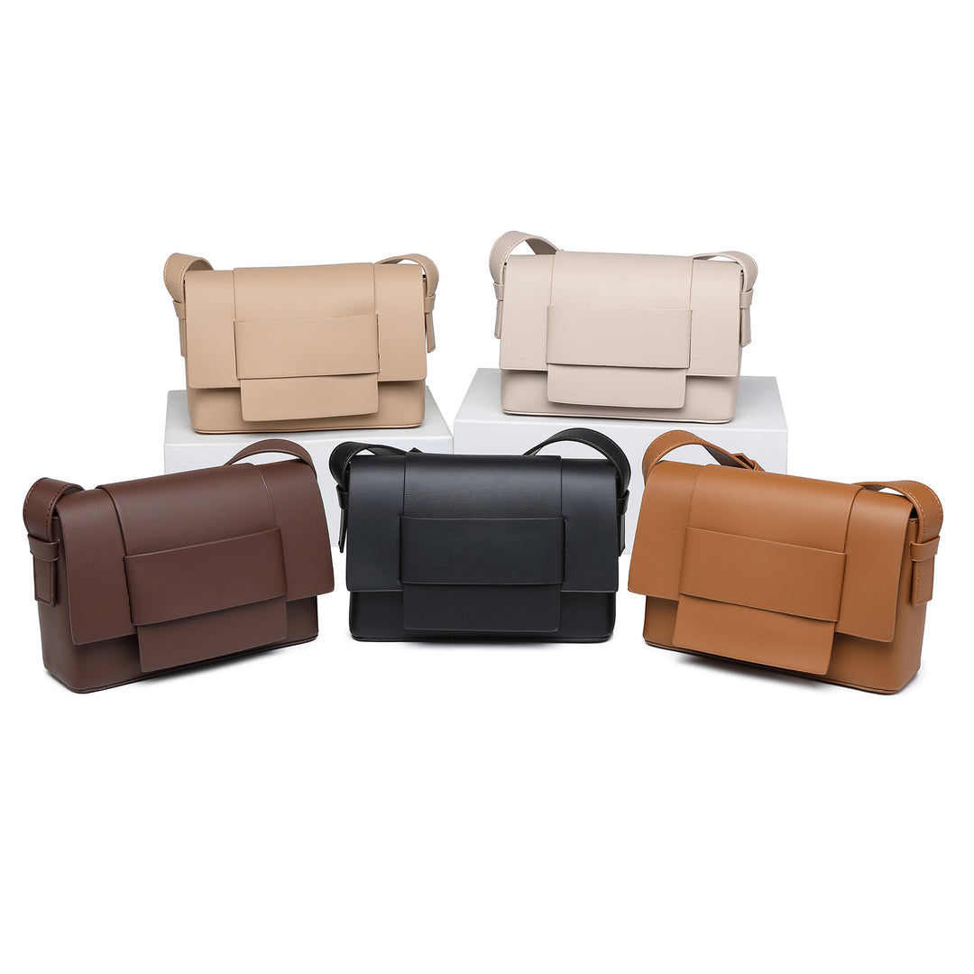 Damen Umhängetasche mit strukturiertem Design und verstellbarem Schulterriemen Nord Taschen