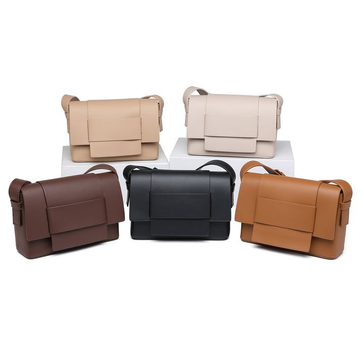 Damen Umhängetasche mit strukturiertem Design und verstellbarem Schulterriemen Nord Taschen