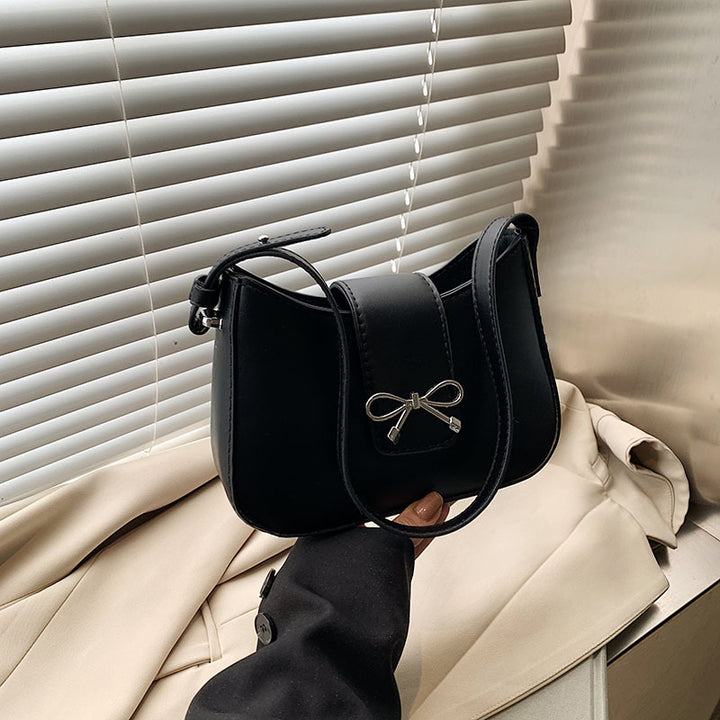 Damen Handtasche mit raffiniertem Knotenverschluss Nord Taschen