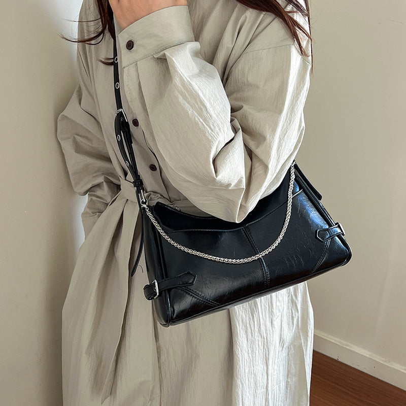 Damen Schultertasche im eleganten Minimalismus Stil Nord Taschen