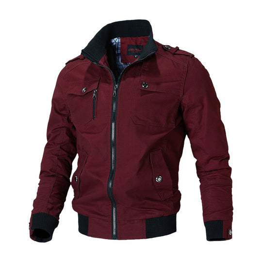 Herren modische Utility-Jacke Nord Taschen