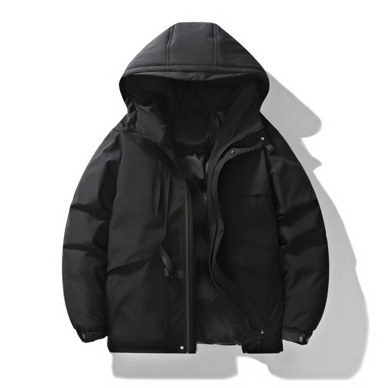 Herren Isolierte Parka-Jacke mit Kapuze Nord Taschen