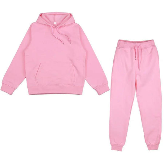 Unisex nan weiches Lounge-Set mit Oversize-Hoodie, taillenhoher Jogginghose und geripptem Knöchelabschluss Nord Taschen